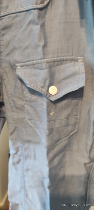 Camisa G-Star RAW azul - M