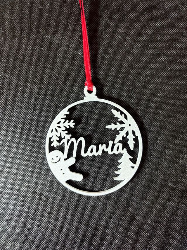 Decoro Natale personalizzato Maria