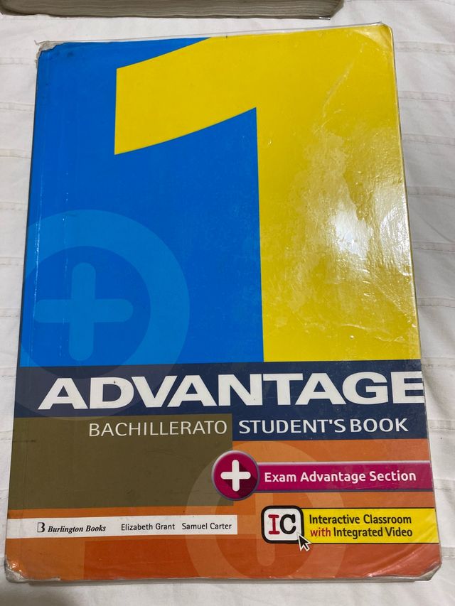 ADVANTAGE FOR BACHILLERATO 1. ST'S BOOK (2017)