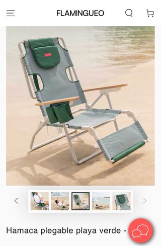 Silla Plegable Flamingueo - Playa
