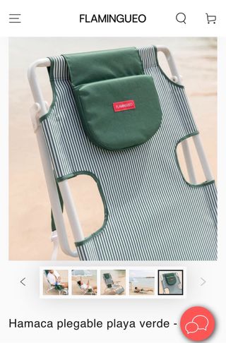 Silla Plegable Flamingueo - Playa