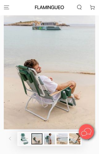 Silla Plegable Flamingueo - Playa
