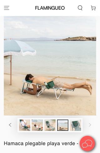 Silla Plegable Flamingueo - Playa