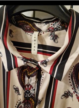 Vestito Lumina a righe - nero/marrone
