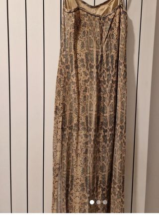 Vestito Lumina a righe - nero/marrone
