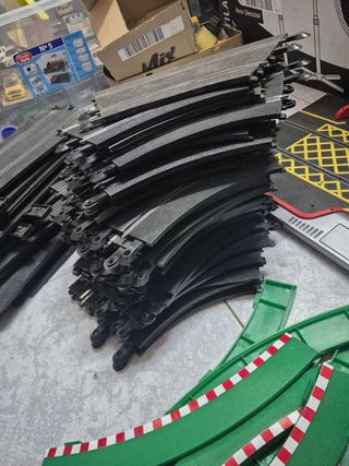 Scalextric: piezas circuito carreras