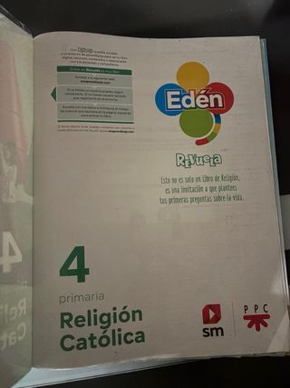 Religión Católica. 4 Primaria. Edén. Revuela