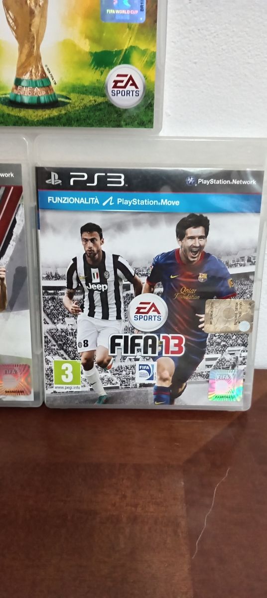 5 Gioco PS3 FIFA (09,11,13,Mondiali 2010,2014)