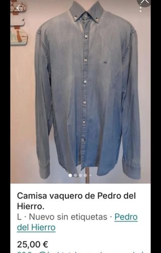  Varias Camisa vaquera Pedro del Hierro L