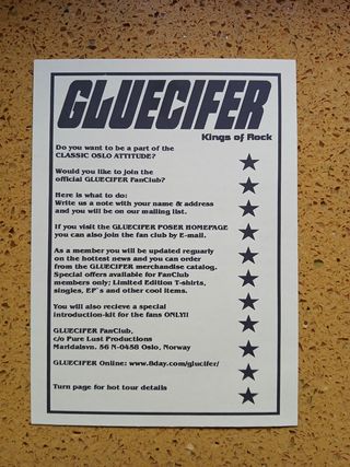 Gluecifer (pósters+regalo)