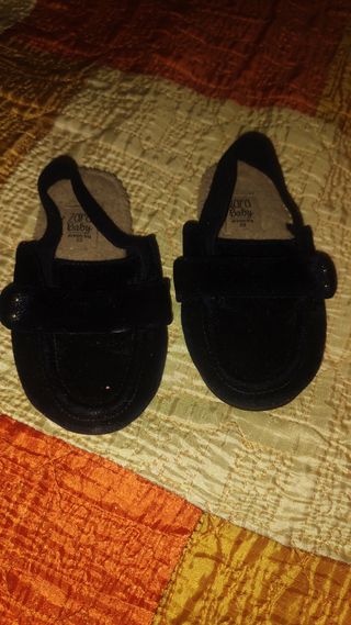 Mocasines Zara Baby terciopelo