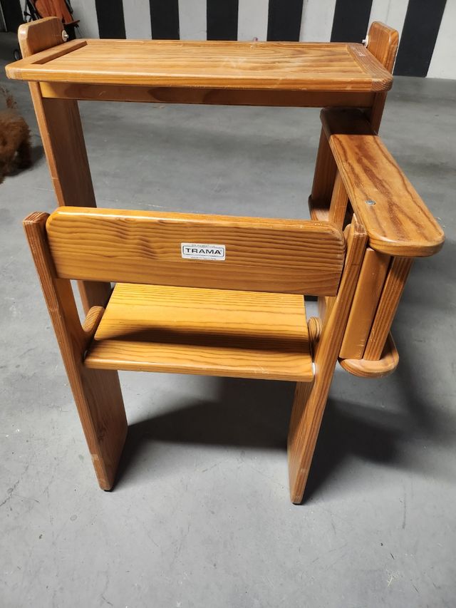 Mesa infantil de madera TRAMA