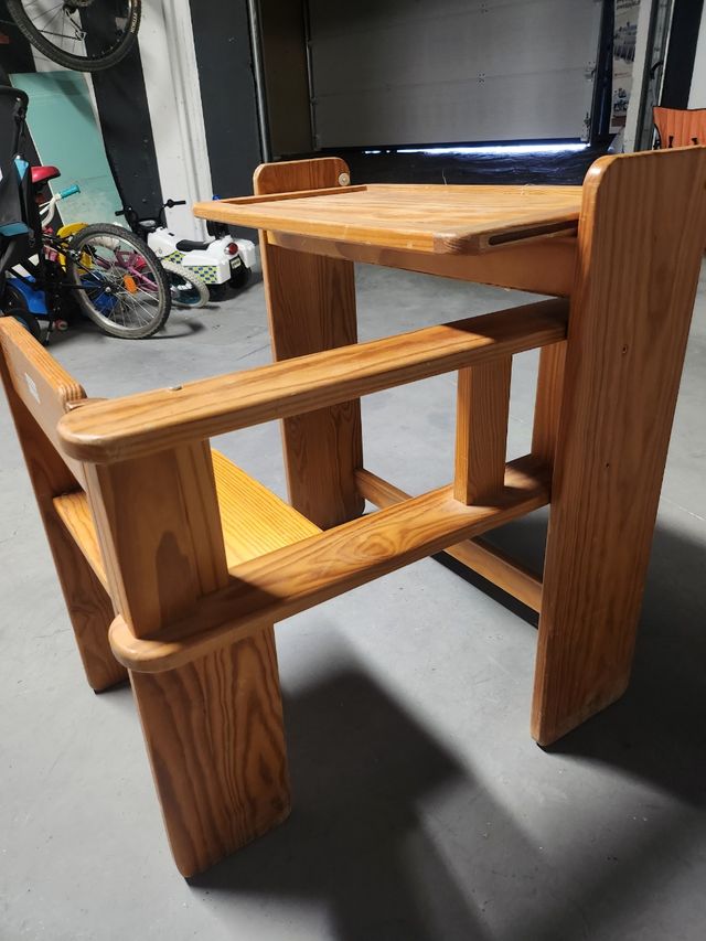 Mesa infantil de madera TRAMA
