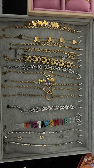 Pendientes osito plata