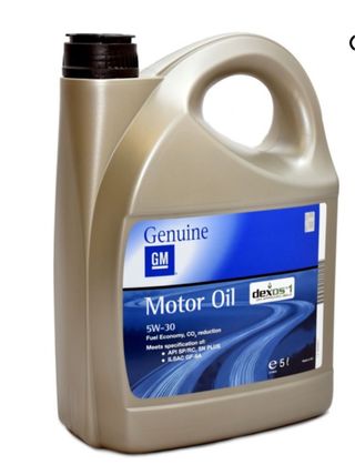 Aceite Motor 5W-30 GM Dexos1 Gen 3. 5 Litros