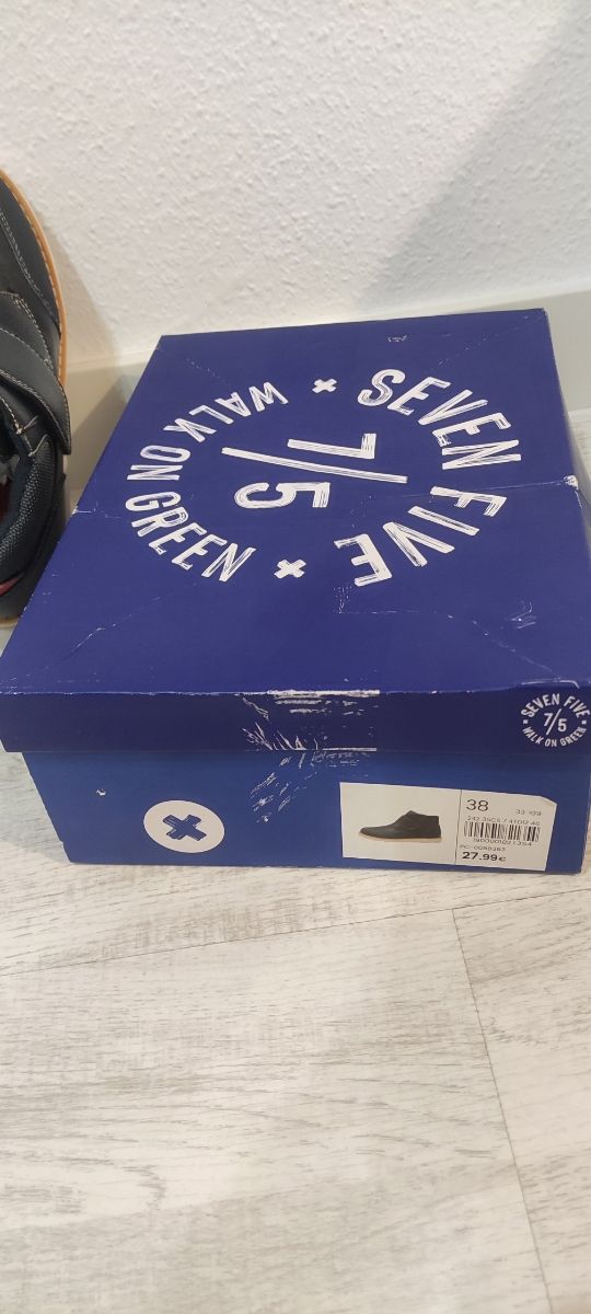 Botas niño talla 38 marino