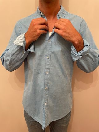 Camisa azul hombre - Nueva, sin estrenar