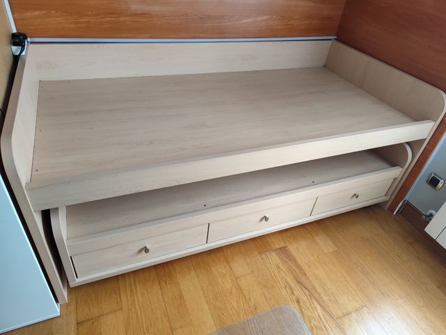 Cama nido con cajones