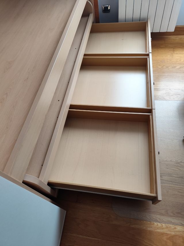 Cama nido con cajones