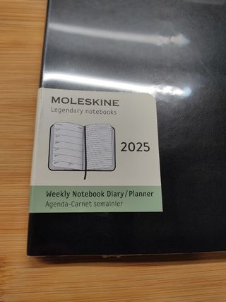 Agenda Moleskine 2025 - Semanal