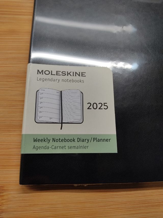 Agenda Moleskine 2025 - Semanal