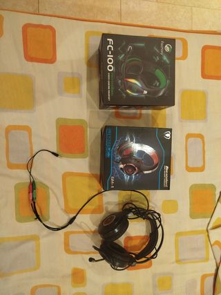 3 Cascos Gaming - Beexcellent, Facnix y krom 