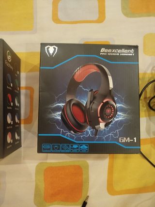 3 Cascos Gaming - Beexcellent, Facnix y krom 