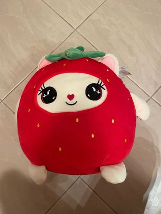 Peluche Fragola e Gatto