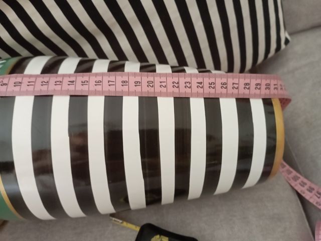 Jarrón Tibor - Verde, blanco y negro