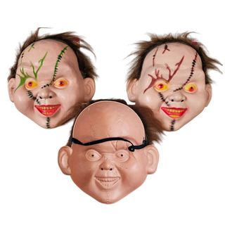 Máscara Chucky, Cuchillo & Guantes Disfraz Adulto