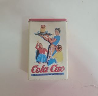 Caja metálica ColaCao vintage
