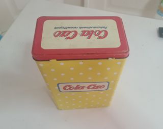 Caja metálica ColaCao vintage