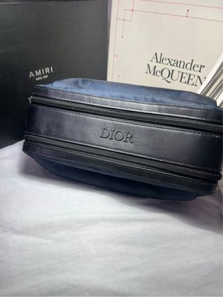 Borsa da toilette Dior blu - da viaggio