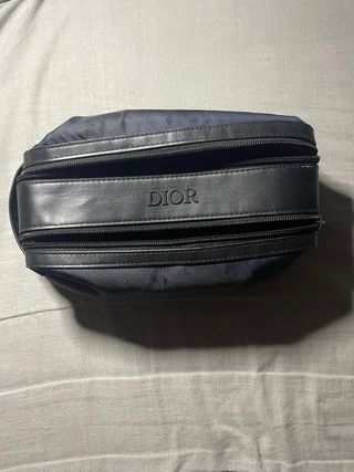 Borsa da toilette Dior blu - da viaggio