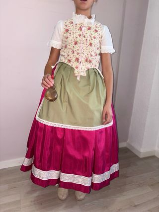 Traje regional huertana niña 9-11