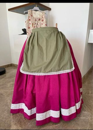 Traje regional huertana niña 9-11