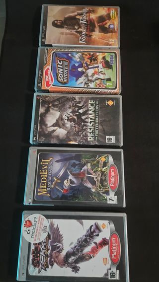 4 giochi per PSP: Prince of Persia, Sonic Rivals, ecc