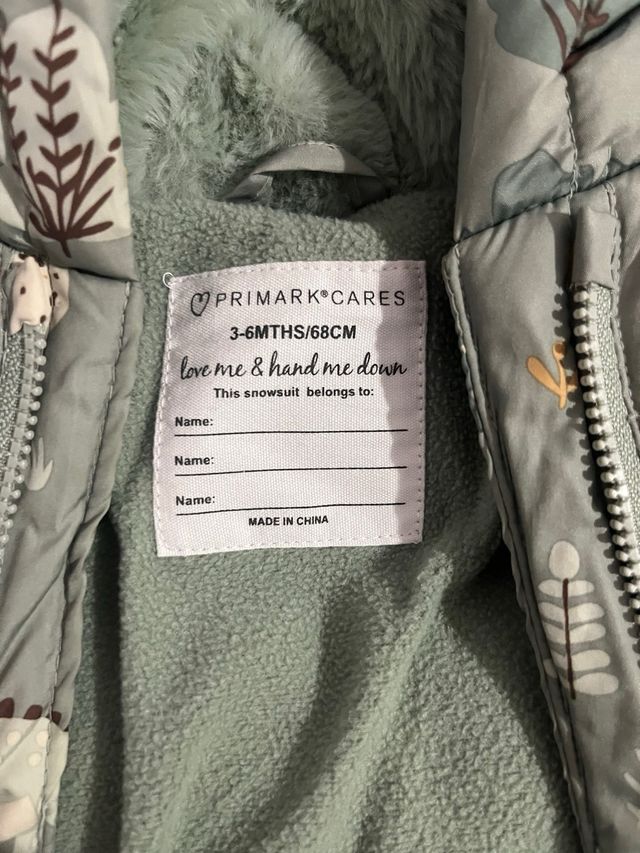 Mono bebé invierno dinosaurio 3 a 6 meses