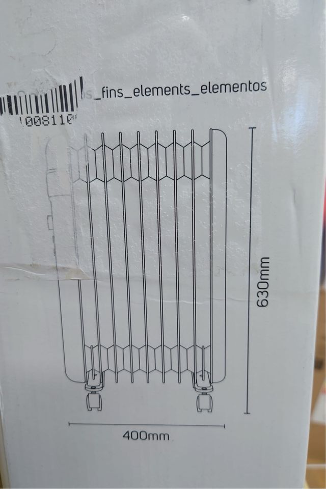 Radiador Taurus - Calefactor Eléctrico