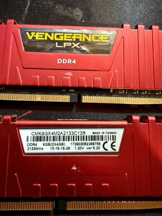 RAM Corsair DDR4 16GB (4x4GB) 2133MHz Ver.3.20 1.2