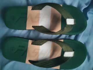 Chanclas hombre - Verde Beige