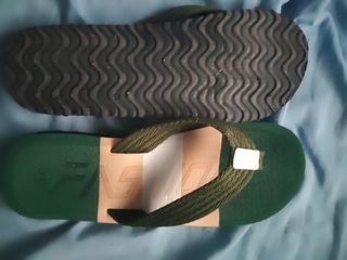 Chanclas hombre - Verde Beige