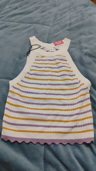 Top Lefties rayas multicolor niña 13-14
