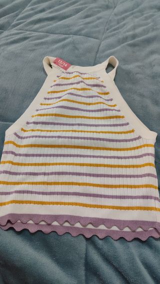 Top Lefties rayas multicolor niña 13-14