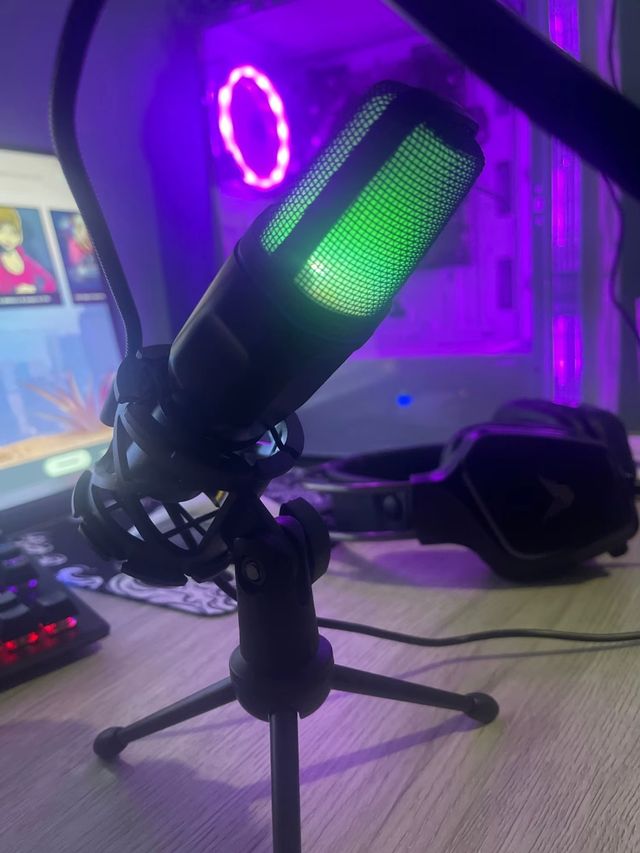 Micrófono USB RGB Nuevo