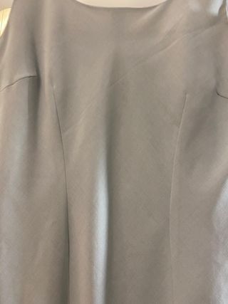 Vestido midi Naf Naf azul