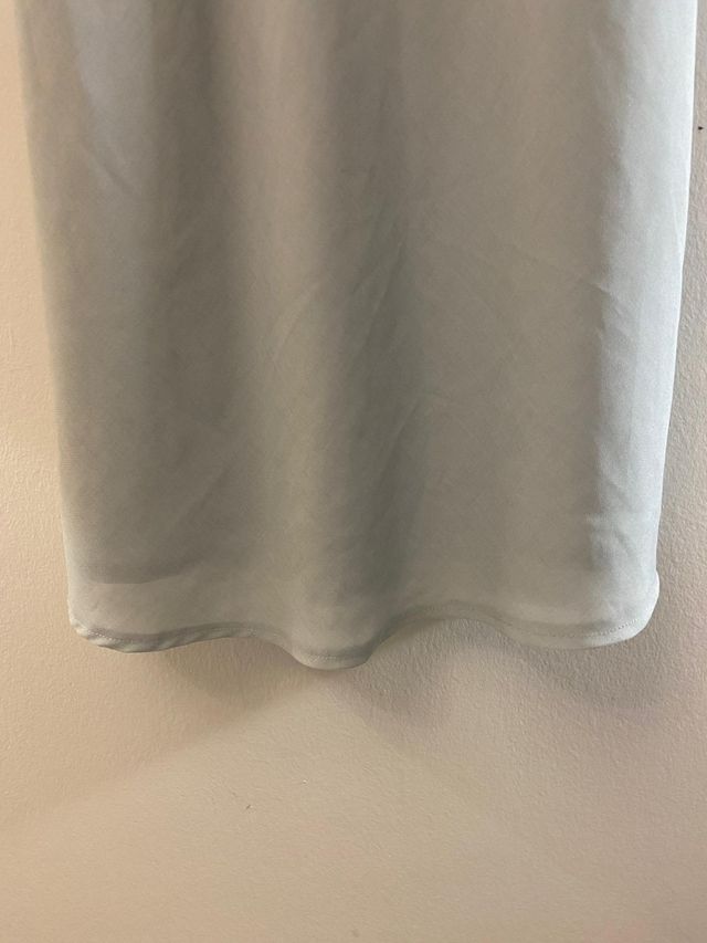 Vestido midi Naf Naf azul