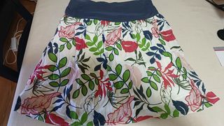 Falda floral XXL - 46