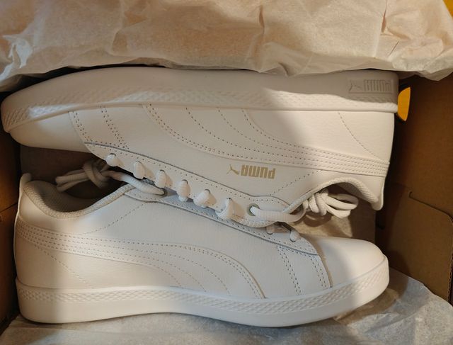 Zapatillas Puma blancas mujer nuevo sin uso