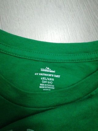 Camiseta St. Patrick's XL